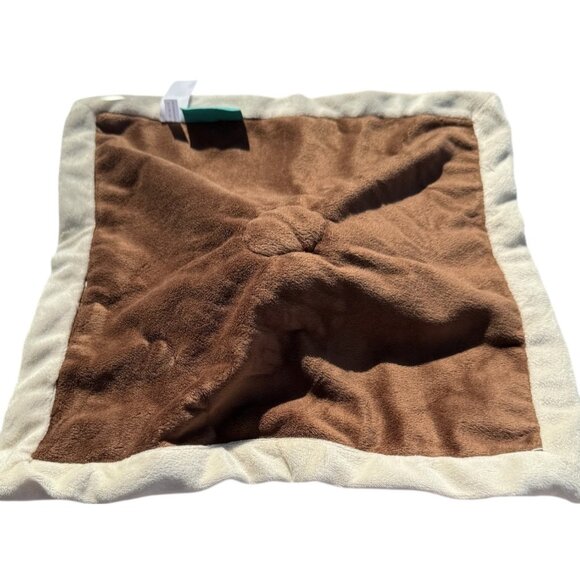 Tiddliwinks Monkey Brown Lovey Blanket Plush Stuffed Security Support Pet Toy - Picture 2 of 13